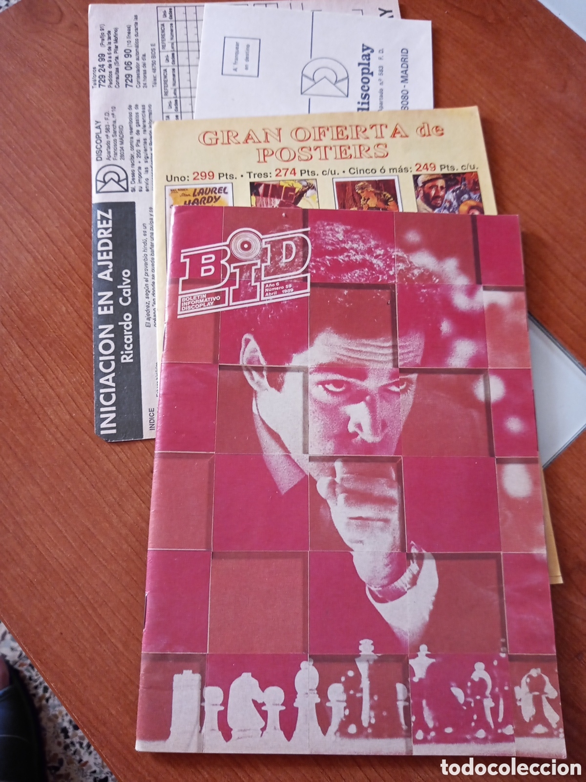 Music magazines: Boletin Discoplay BID Abril 1989