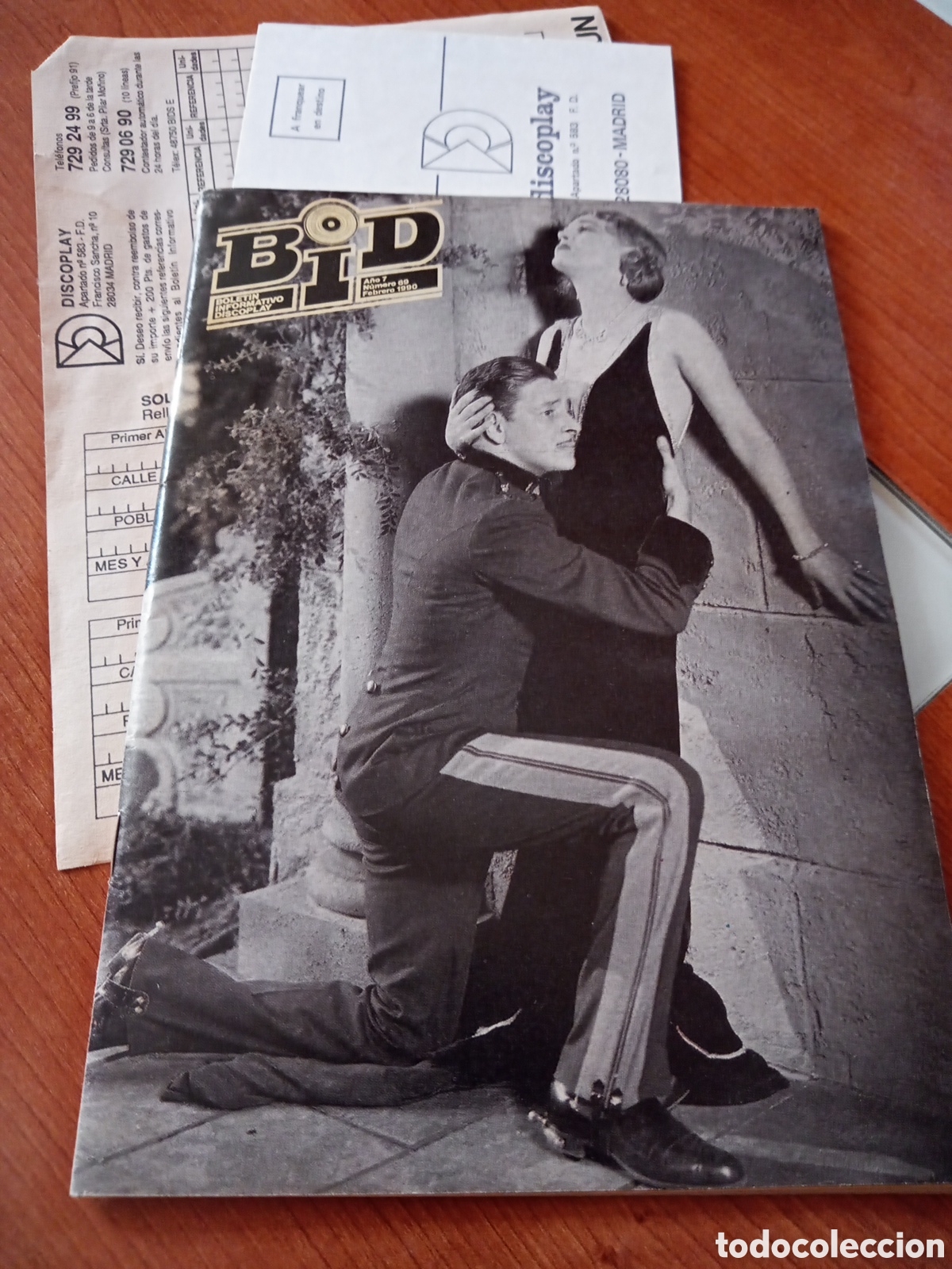 Music magazines: Boletin Discoplay BID Febrero 1990
