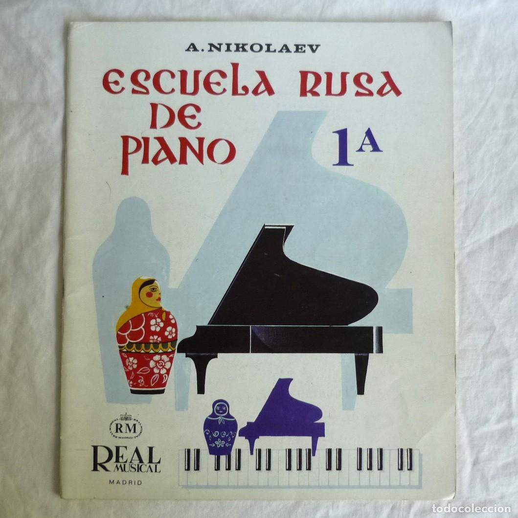 Music magazines: Escuela Rusa de Piano A. Nikoloev 1A 1987