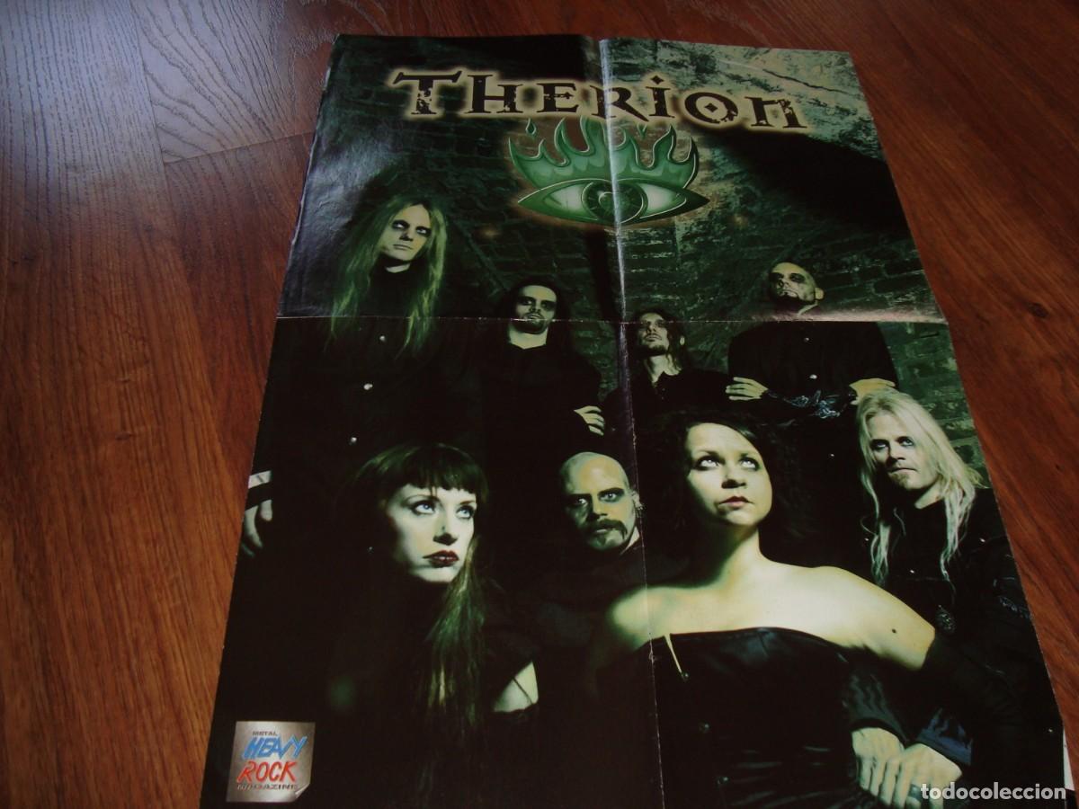 Music magazines: poster de therion . heavy rock