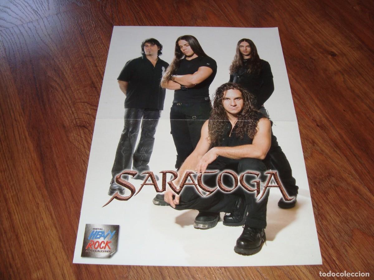 Music magazines: poster de saratoga . heavy rock