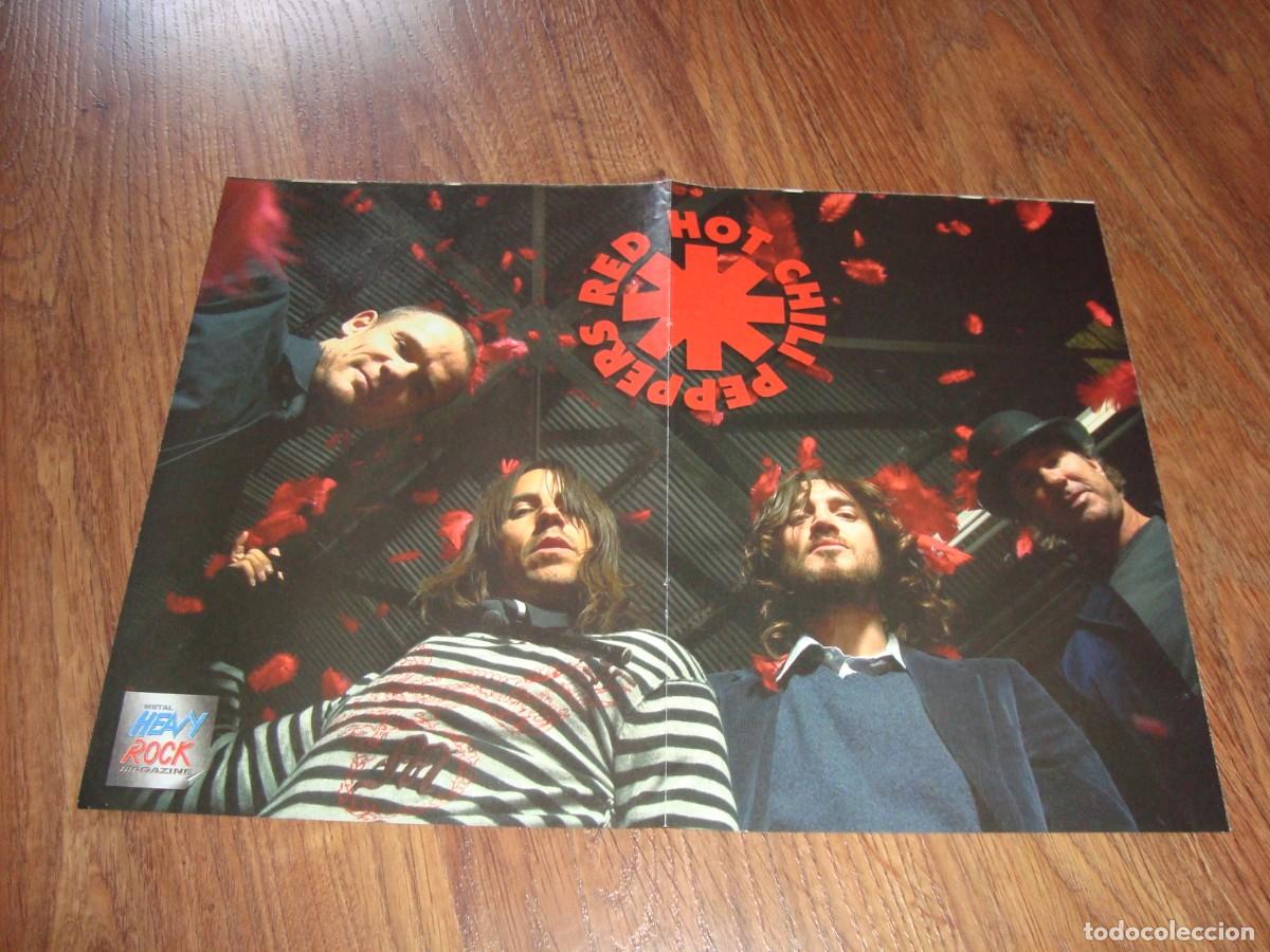 Music magazines: poster de red hot chili pepers. heavy rock