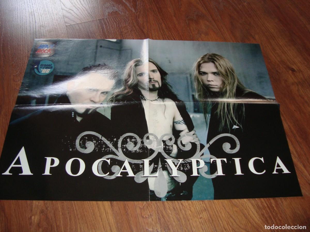 Music magazines: poster de apocalyptica. heavy rock