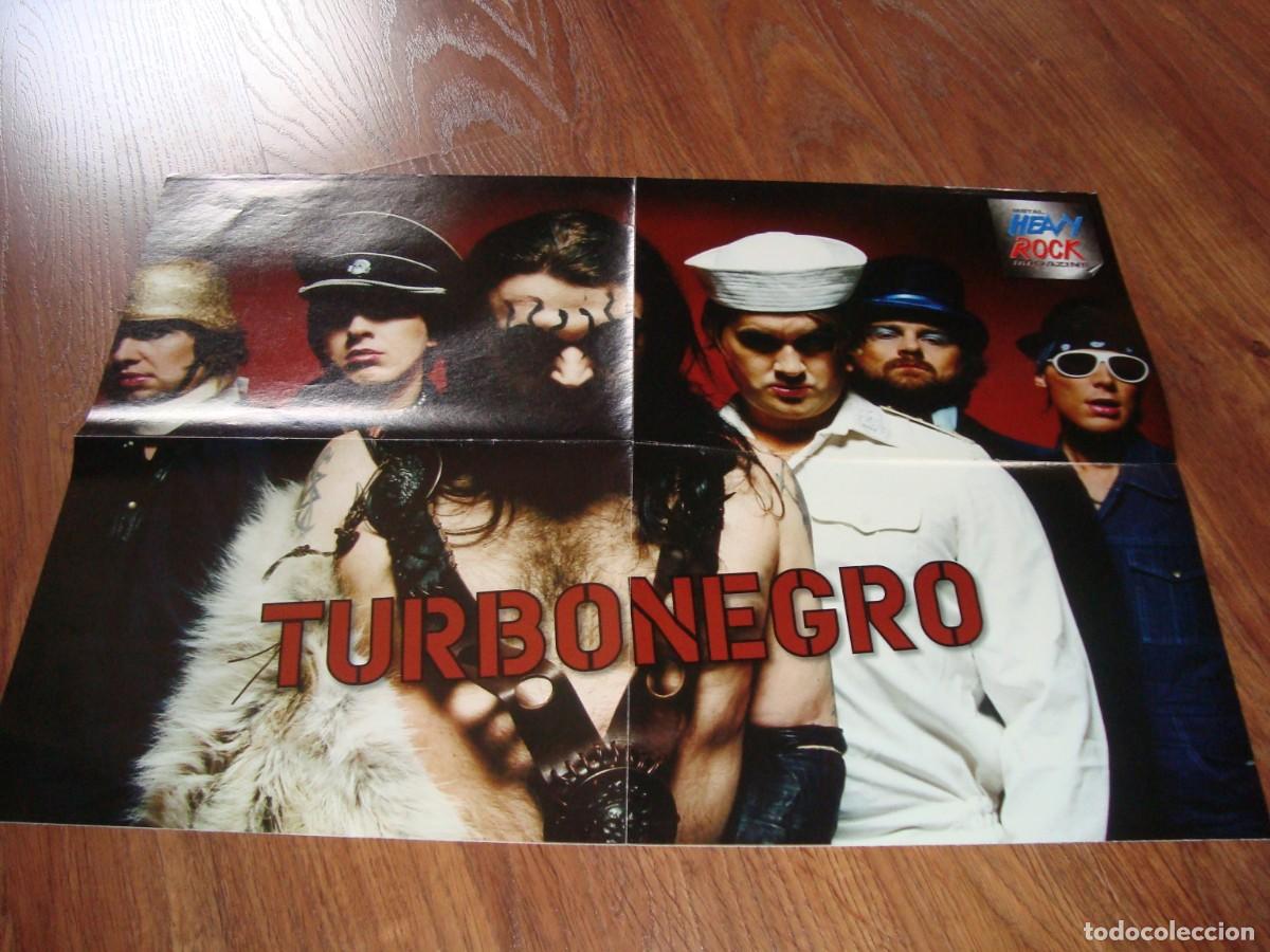 Music magazines: poster de turbonegro. heavy rock