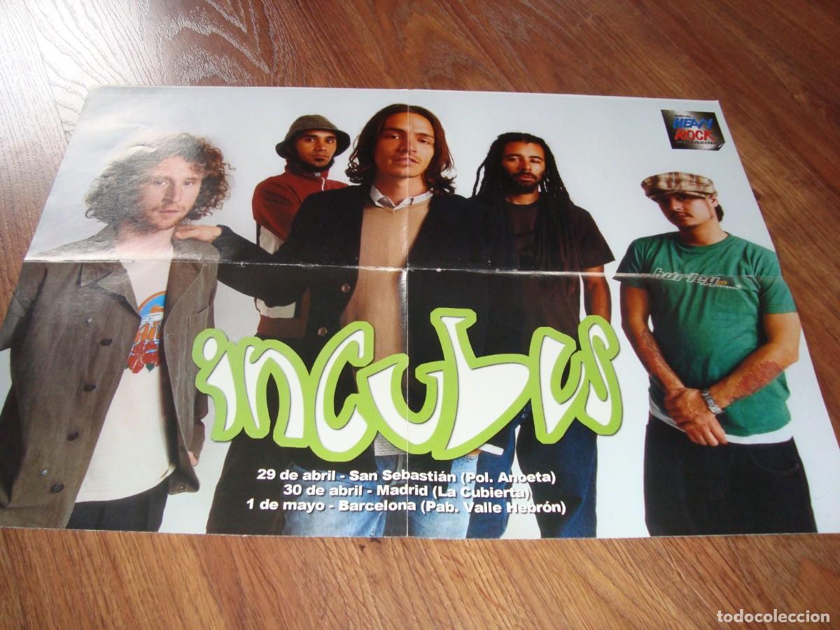 Music magazines: poster de incubus . heavy rock