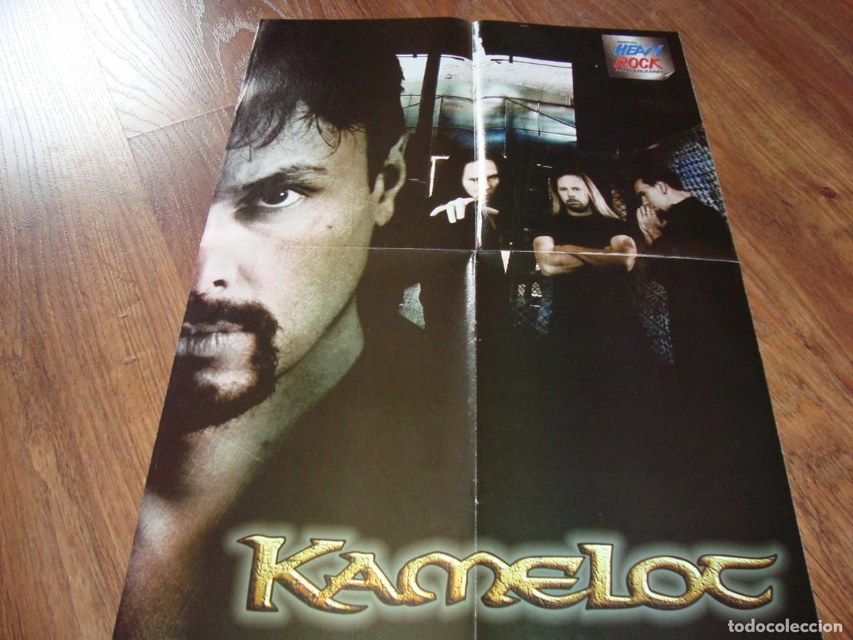 Music magazines: poster de kamelot. heavy rock