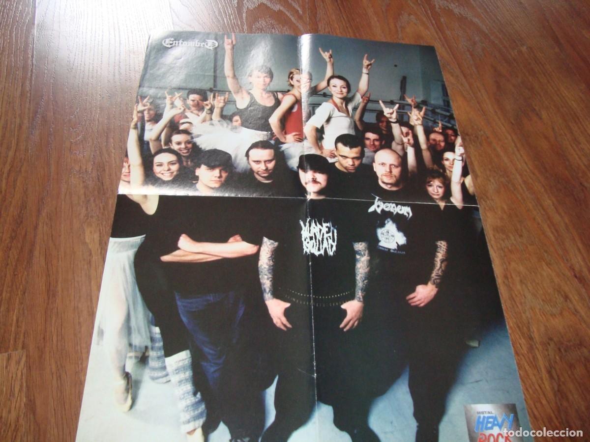 poster de entombed. heavy rock