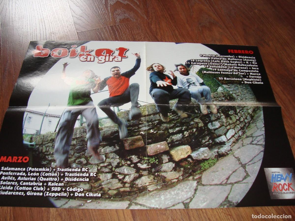 Music magazines: poster de boikot . heavy rock