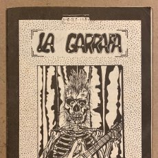 Revistas de música: LA GARRAFA N° 0 (BURGOS 1984). HISTÓRICO FANZINE ORIGINAL; ILEGALES, GABINETE, LOQUILLO, RADIO FUTUR