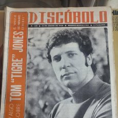 Revistas de música: TOM JONES REVISTA DISCOBOLO N.140 ENERO 1968...