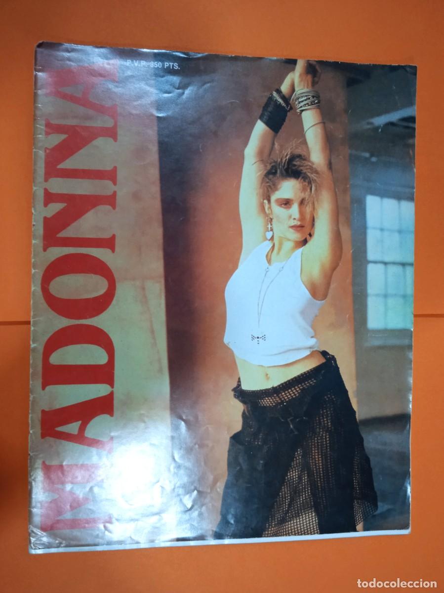 Revistas de m&uacute;sica: Madonna revista en espa&ntilde;ol de la primera &eacute;poca