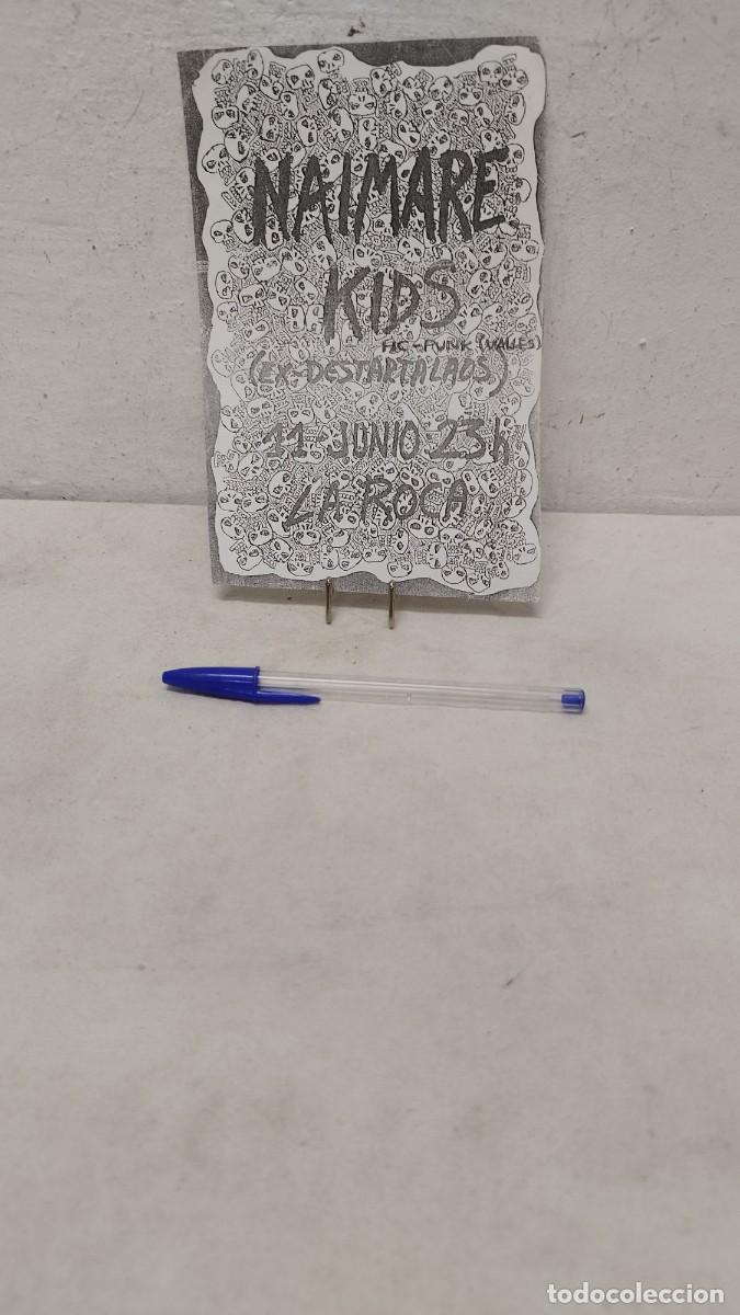 Music magazines: Antiguo Flayer NAIMARE KIDS FAC-PUNK Los DESTARTALADOS 11 JUNIO 23 LA ROCA