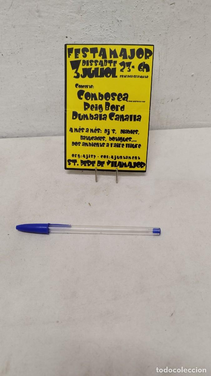 Music magazines: Antiguo Flayer Festa Major Sant Pere de Vila Major Concerts: Combosea Peig Bord Dumbala Canaria