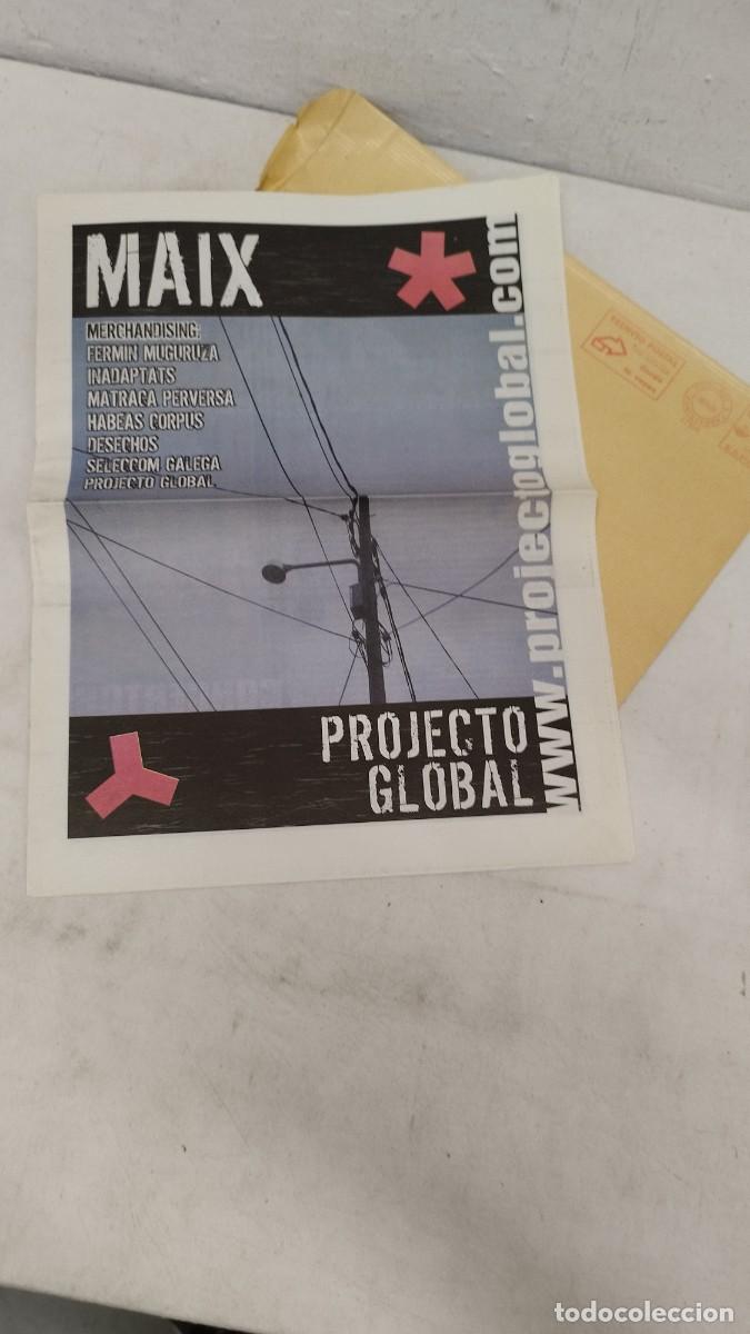 Music magazines: Antiguo Diario Maix Proyecto Global - Musica Punk -
