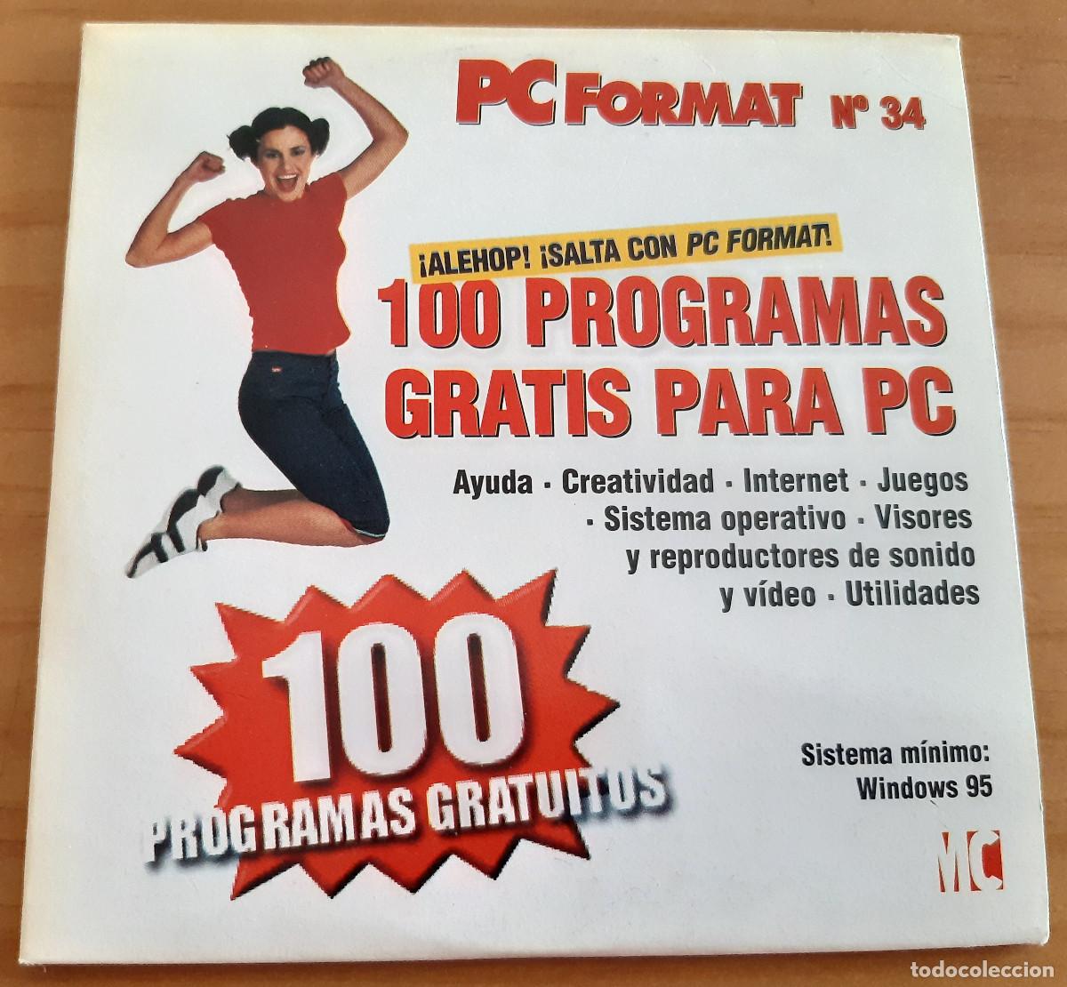 Revistas de m&uacute;sica: CD - PC FORMAT N&ordm; 34 - 100 PROGRAMAS GRATIS PARA PC - MC EDICIONES S.A. - PERFECTO ESTADO - Foto 1