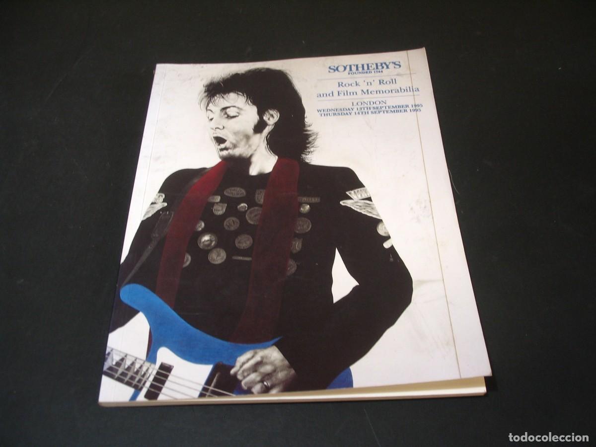 Music magazines: SOTHEBY`S CAT&Aacute;LOGO SUBASTAS ROCK & ROLL BEATLES HENDRIX ROLLING STONES