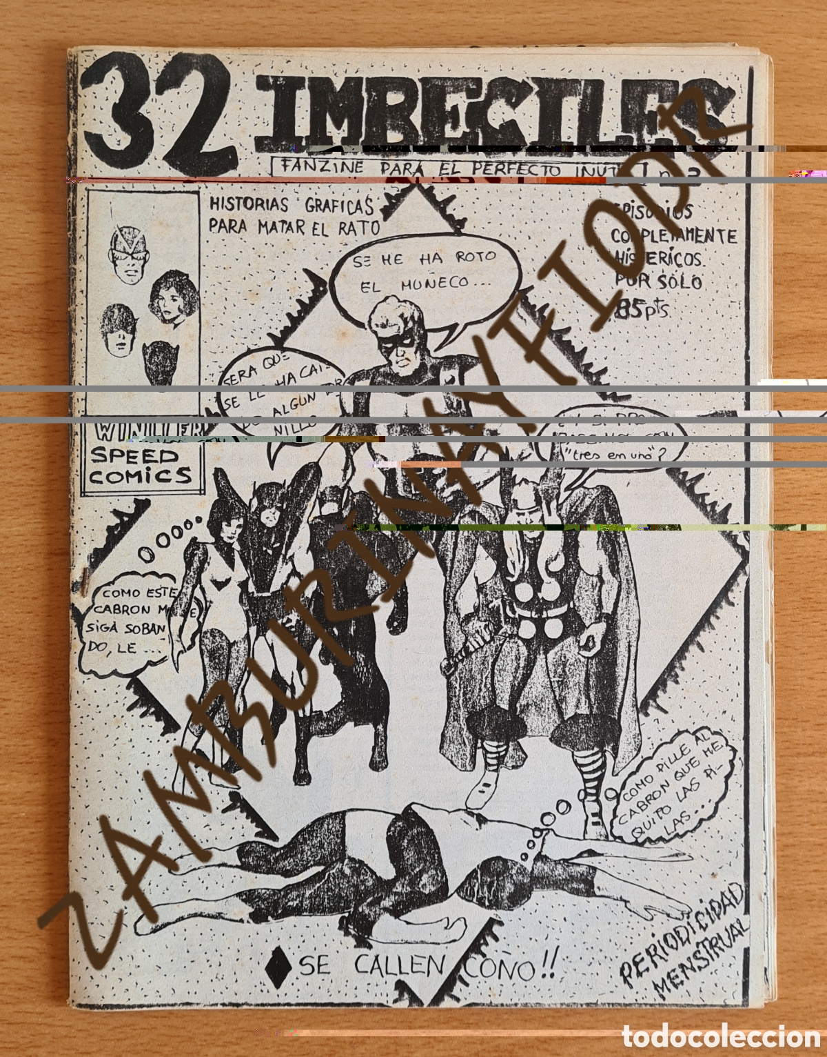 32 imbéciles fanzine para el perfecto inútil nú - Compra venta en  todocoleccion