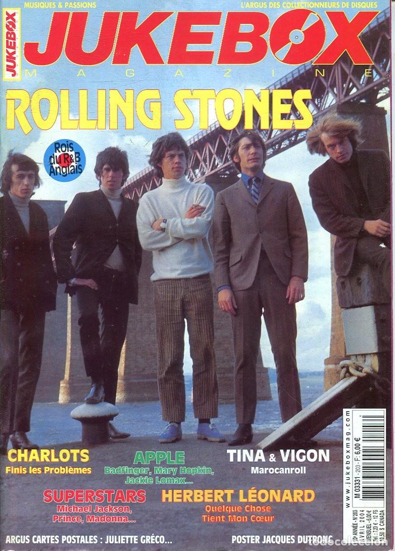 Music magazines: JUKEBOX MAGAZINE N&ordm; 203 - ABRIL 2004