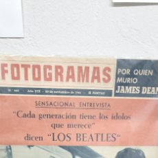 Revistas de música: THE BEATLES: PORTADA FILM REVISTA FOTOGRAMAS NOVIEMBRE 1964 MUY BUEN ESTADO- SIEMPRE FUNDA PLASTICA