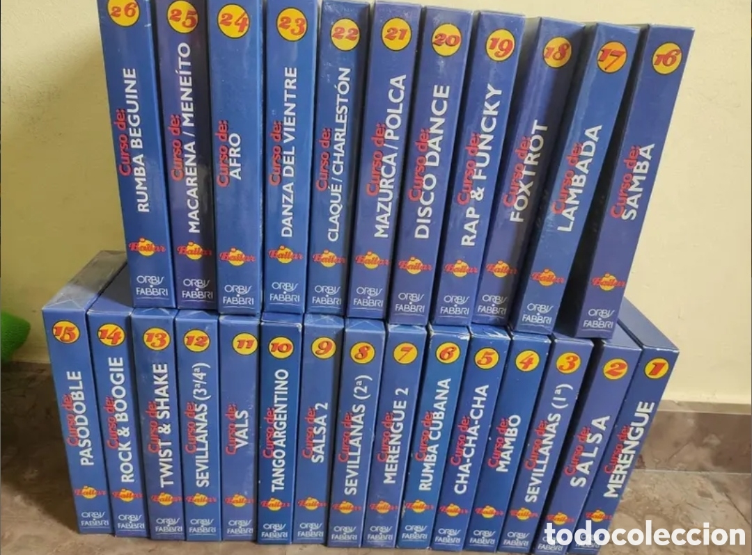 Magazines de musique: Curso baile VHS