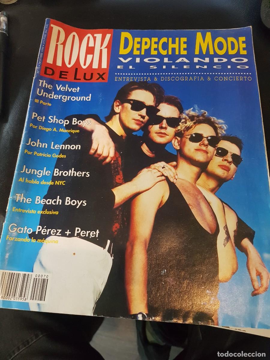Revistas de m&uacute;sica: Revista Rock Deluxe Depeche Mode n&uacute;mero 70