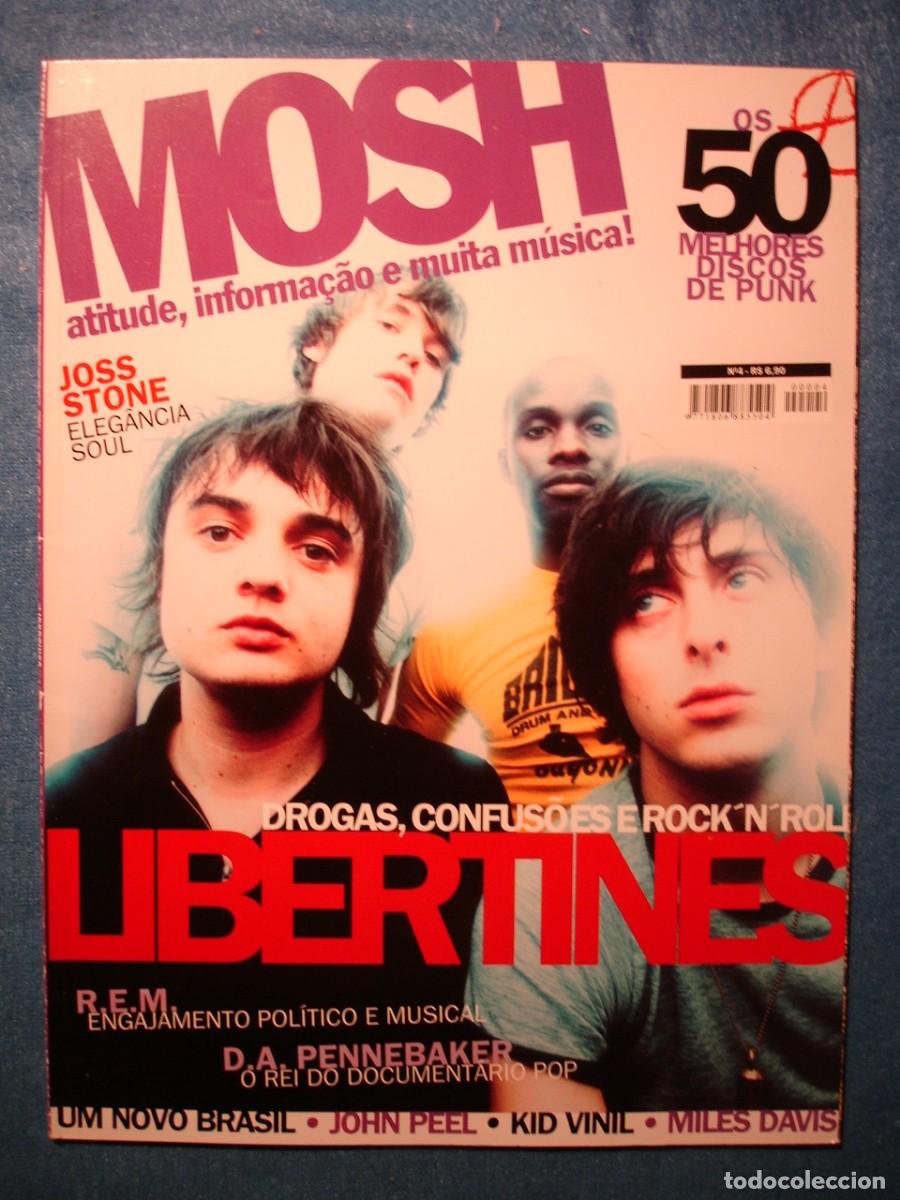 Music magazines: THE LIBERTINES Revista MOSH Brasil 2004