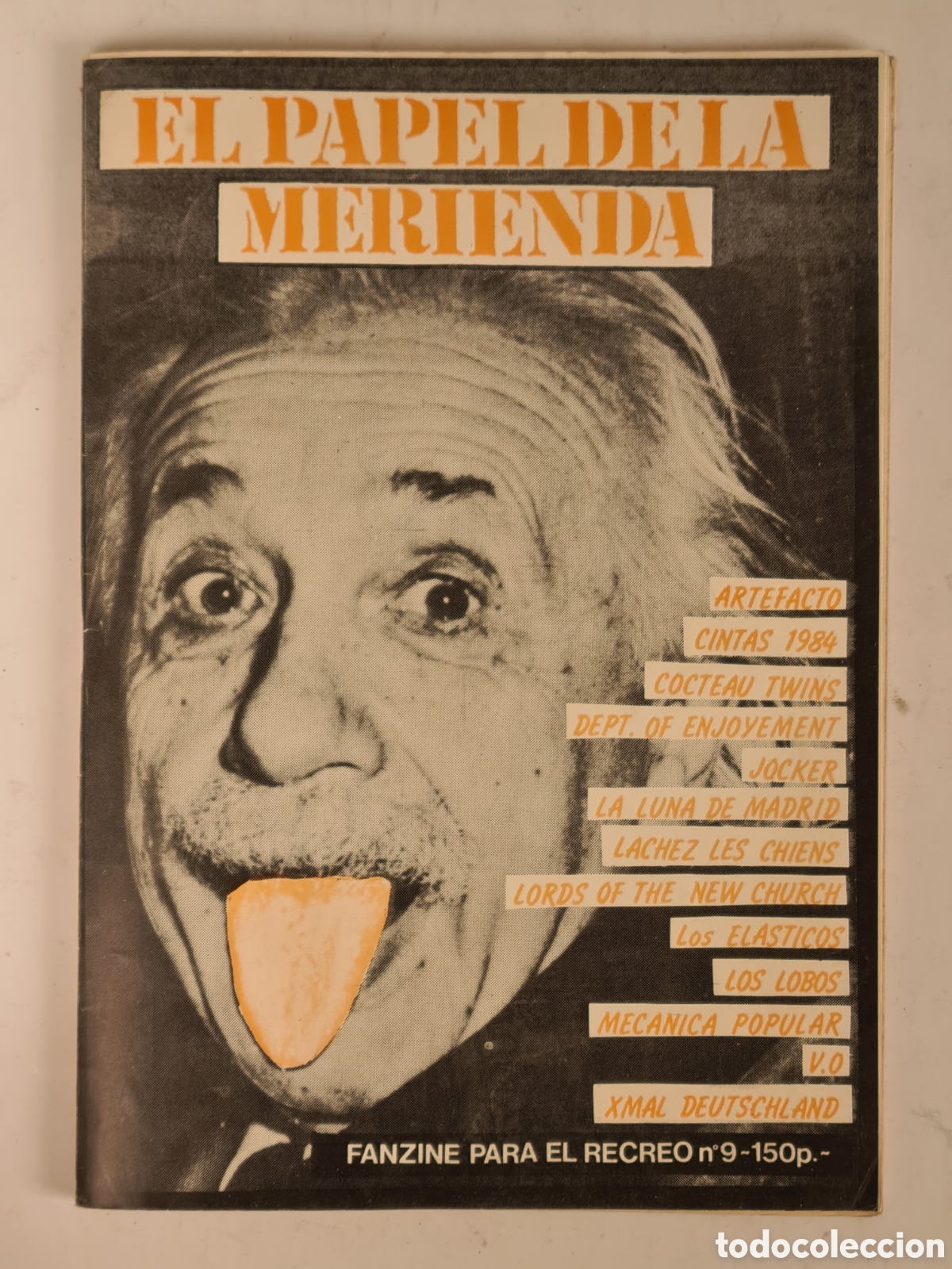 Music magazines: El Papel de la Merienda Fanzine para el Recreo n&uacute;m. 9 - 1984 - Skin Punk Underground