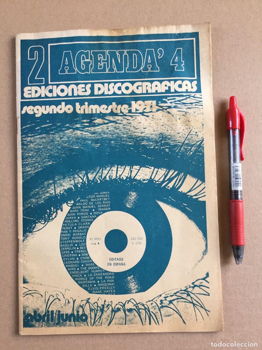 Revistas de m&uacute;sica: CATALOGO DISCOS Y CASETTES 1971 - CANARIOS - ROLLING STONES -PAUL MC CARTNEY -ROCIO JURADO...