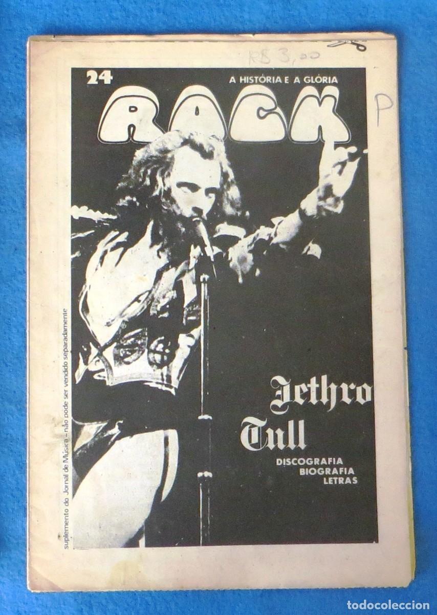 Music magazines: JETHRO TULL Especial Revista ROCK A HISTORIA Brasil 1976