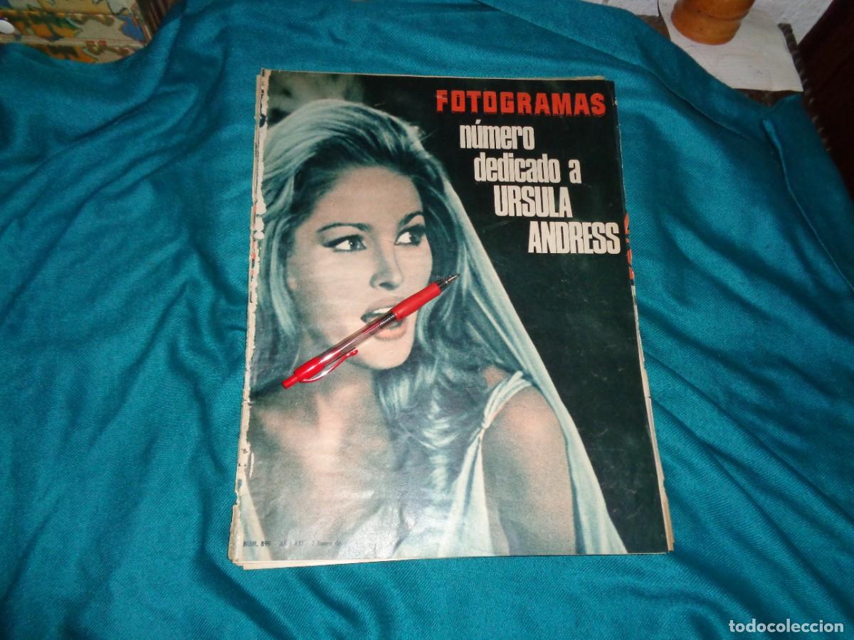 Music magazines: RECORTE : PORTADA : URSULA ANDRESS . FOTOGRAMAS, ENERO 1966