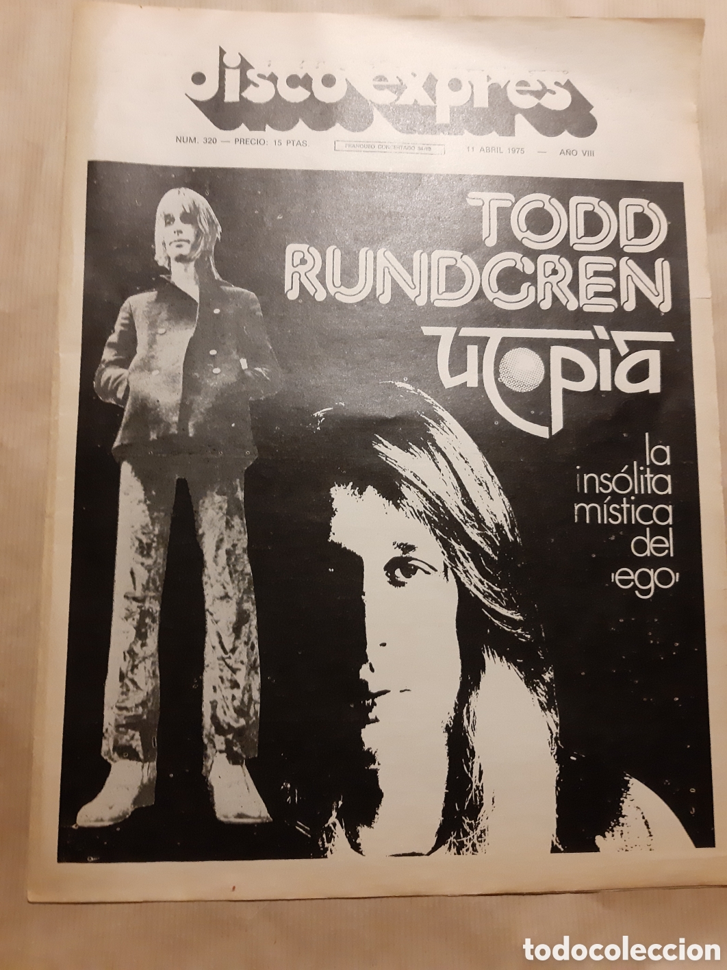 Revistas de m&uacute;sica: Disco expres n 320 - Foto 1