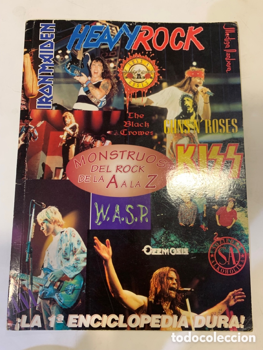 Magazines de musique: tapas para el coleccionable monstruos del rock de A a la Z Revista Heavy Rock heavyrock
