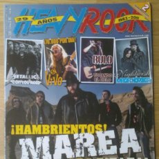 Revistas de música: REVISTA HEAVY/ROCK Nº 338 (MAREA, METALLICA, NIGHTWISH...)