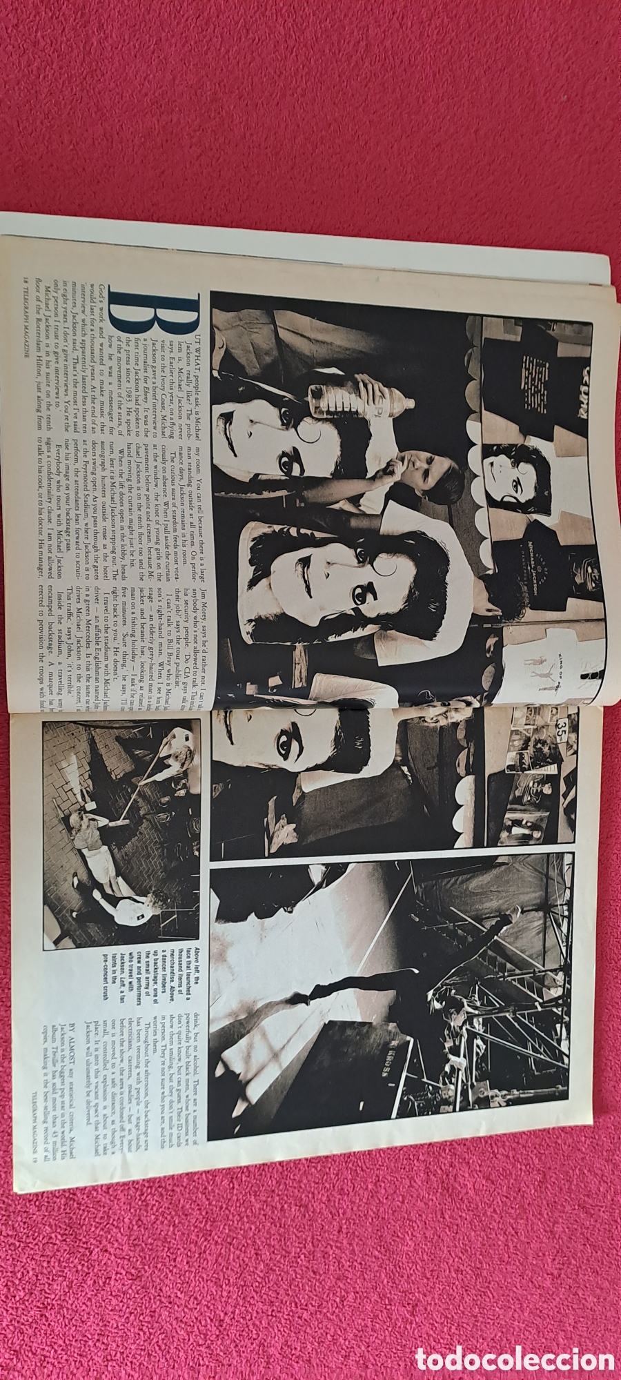Revistas de m&uacute;sica: REVISTA &rdquo;MICHAEL JACKSON&rdquo; 1992 - Foto 3
