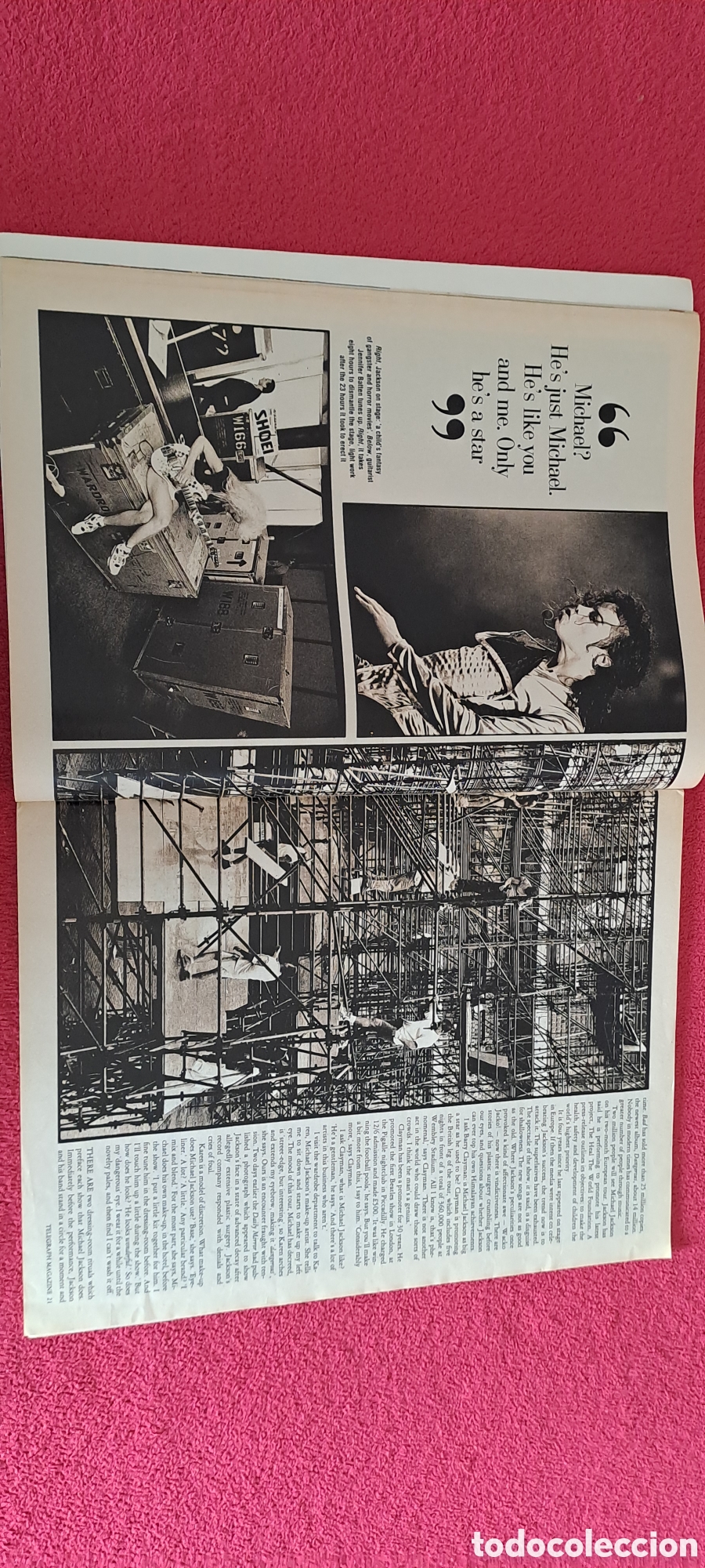 Revistas de m&uacute;sica: REVISTA &rdquo;MICHAEL JACKSON&rdquo; 1992 - Foto 4
