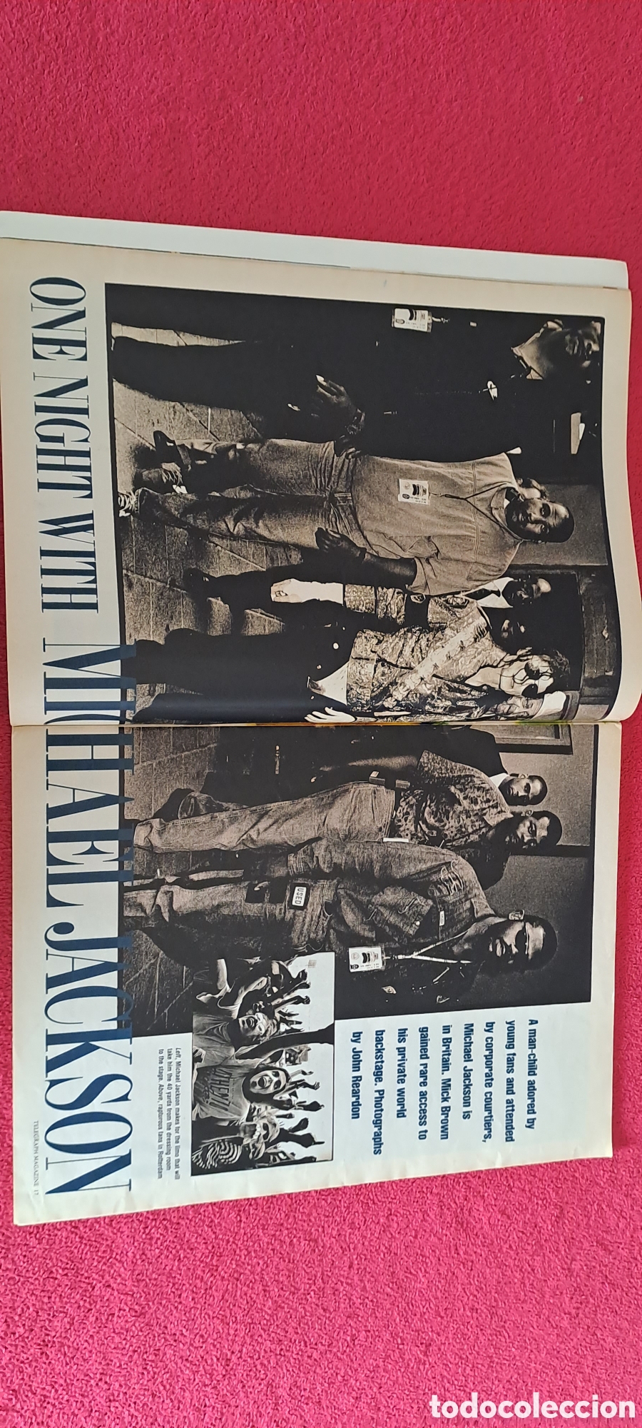 Revistas de m&uacute;sica: REVISTA &rdquo;MICHAEL JACKSON&rdquo; 1992 - Foto 5