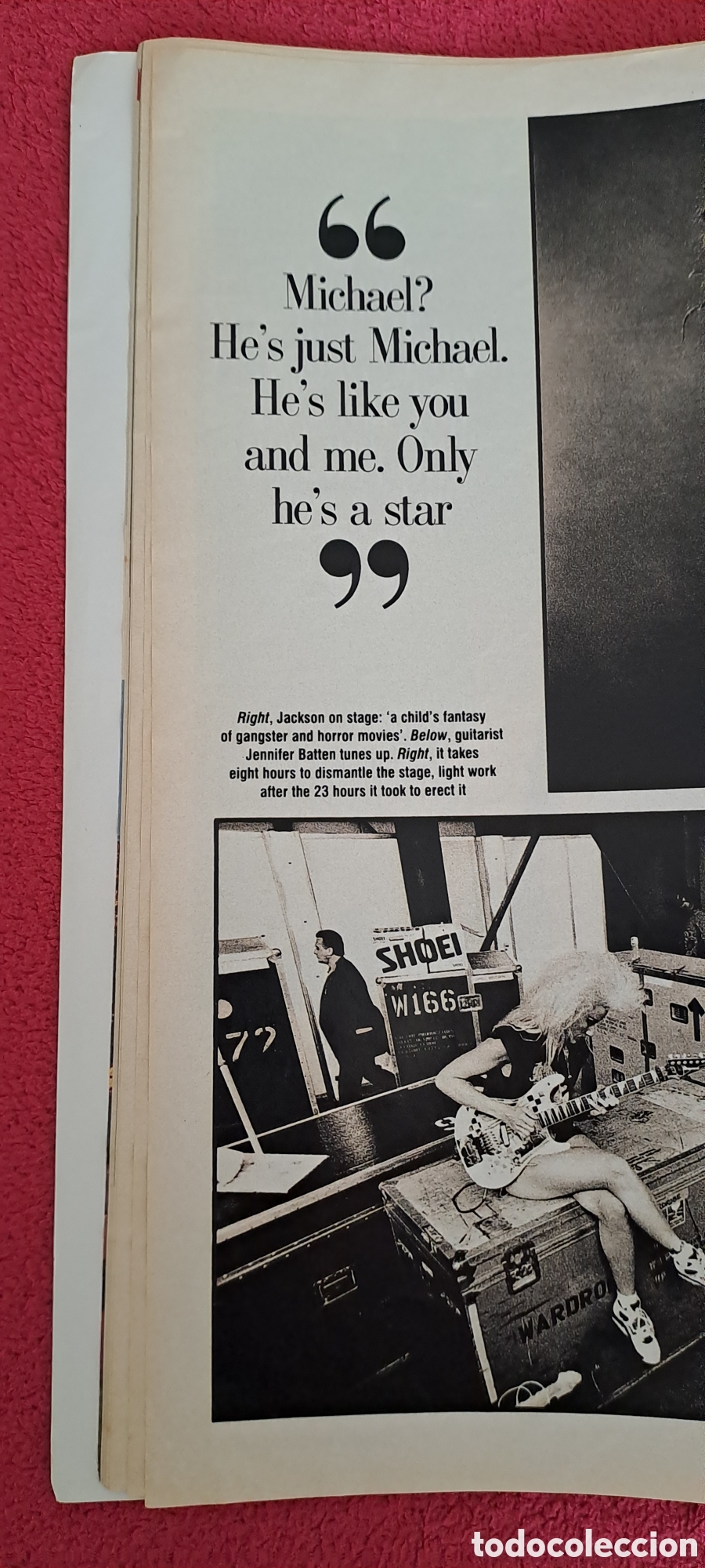 Revistas de m&uacute;sica: REVISTA &rdquo;MICHAEL JACKSON&rdquo; 1992 - Foto 11