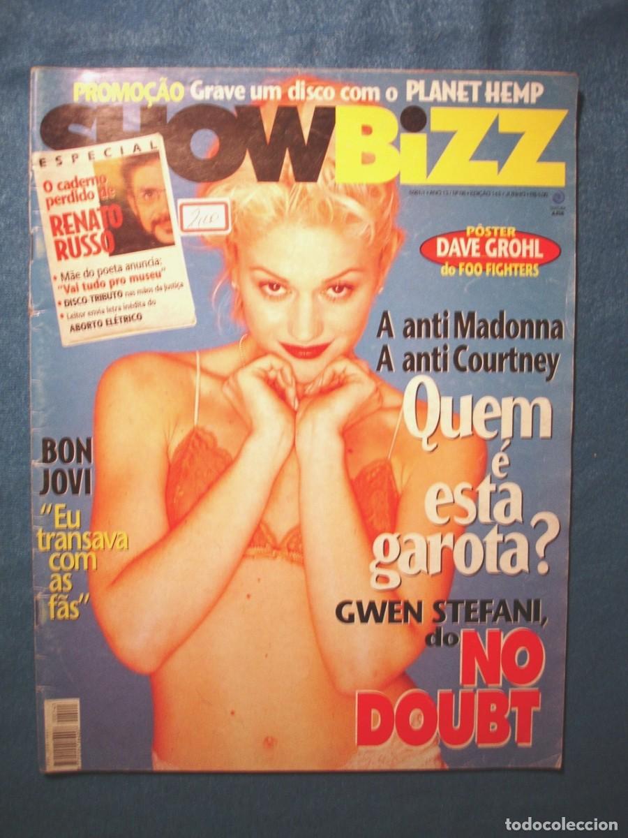 Revistas de m&uacute;sica: NO DOUBT Gwen Stefani INXS Foo Fighters Revista SHOWBIZZ Brasil 1997