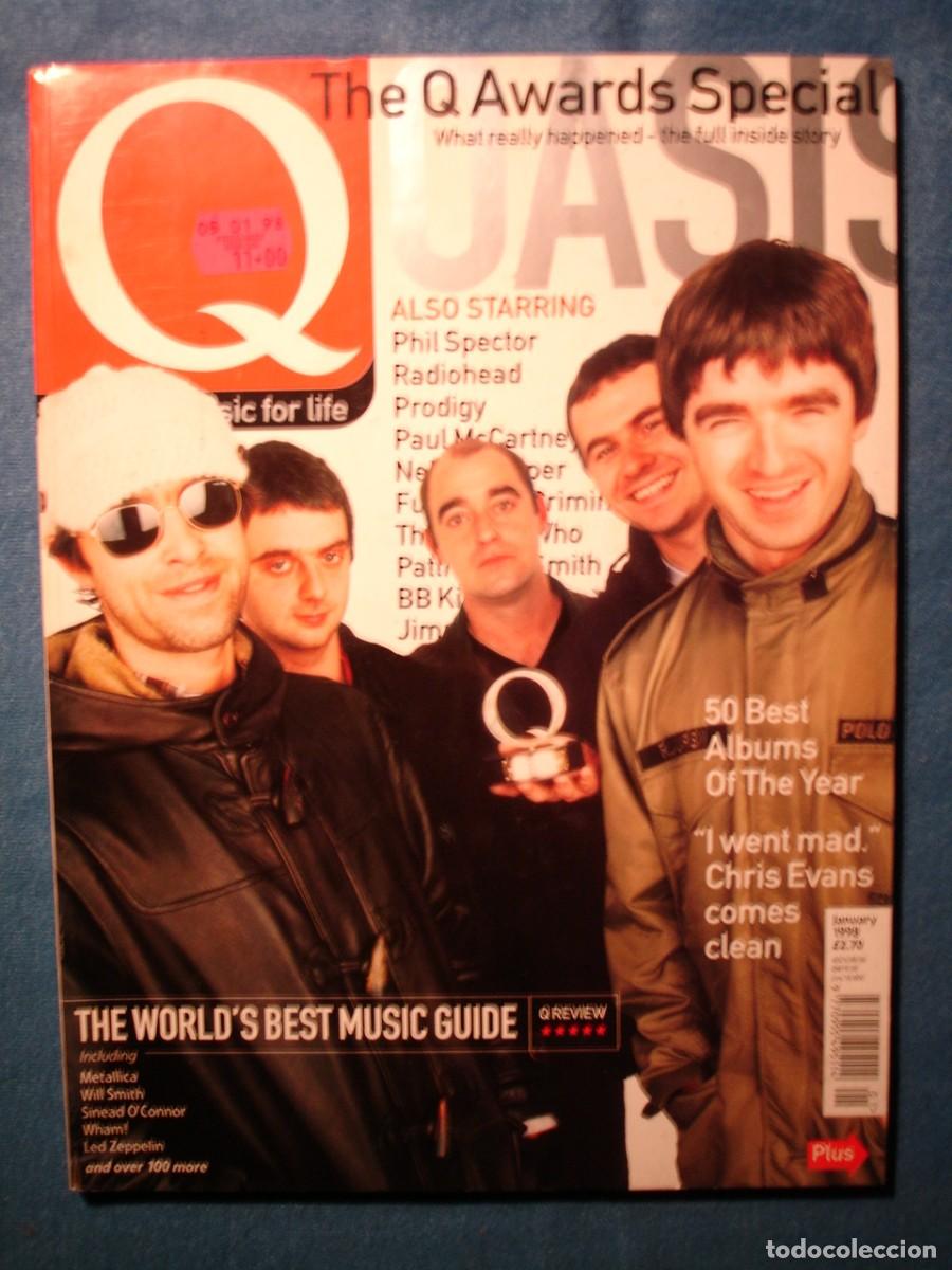 Revistas de m&uacute;sica: OASIS McCartney REM Revista Q Inglaterra 1998