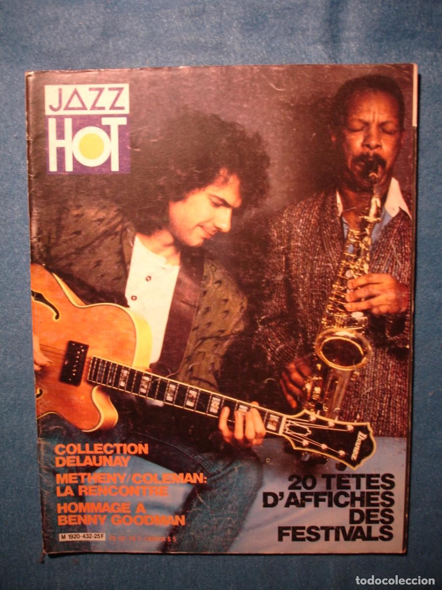 Revistas de m&uacute;sica: PAT METHENY Ornette Coleman Revista JAZZ HOT Francia 1986