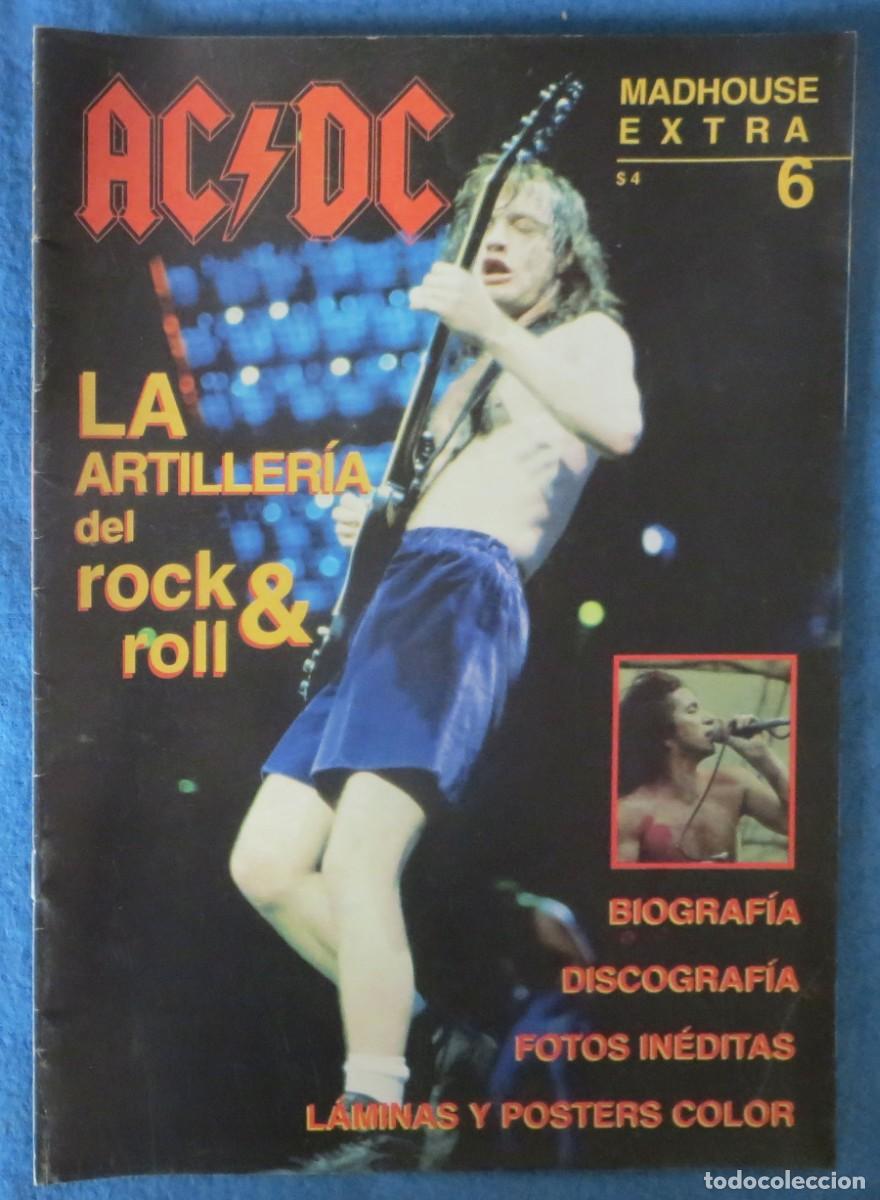 Revistas de m&uacute;sica: AC/DC Ac-Dc Revista MADHOUSE EXTRA ESPECIAL Argentina 1994