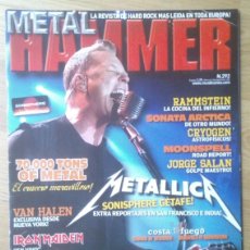 Revistas de música: REVISTA METAL HAMMER Nº 292 (METALLICA, RAMMSTEIN, SONATA ARTICA...)
