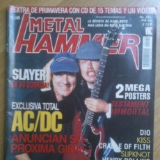 Revistas de música: REVISTA METAL HAMMER Nº 149 (AC/DC, SLAYER, IRON MAIDEN...)