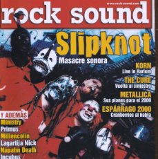 Revistas de música: REVISTA ROCK SOUND NUMERO 24 SLIPKNOT