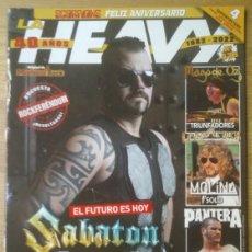 Revistas de música: REVISTA HEAVY/ROCK Nº 438 (SABATON, MAGO DE OZ, PANTERA...)