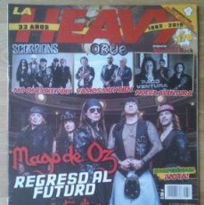 Revistas de música: REVISTA HEAVY/ROCK Nº 378 (MAGO DE OZ, OBUS, SCORPIONS...)