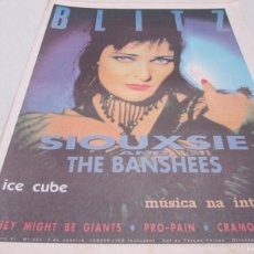 Riviste di musica: SIOUXSIE AND THE BANSHEES,ICE CUBE, KICK OUT THE JAMS,CRAMOL,PRO-PAIN,NEIL JORDAN,LOW,RADIAL SPANGLE