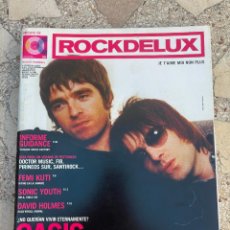 Revistas de música: ROCKDELUX Nº 176. SIN CD. FEMI KUTI. SONIC YOUTH. DAVID HOLMES. OASIS. FESTIVAL DE CANNES.