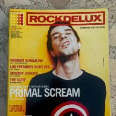 Revistas de música: ROCKDELUX Nº 172. SIN CD. PRIMAL SCREAM. INFORME BUNGALOW. FRESONES REBELDES. COWBOY JUNKIES.