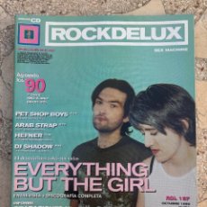 Revistas de música: ROCKDELUX Nº 167. SIN CD. EVERYTHING BUT THE GIRL. HEFNER. ARAB STRAP. PET SHOP BOYS.